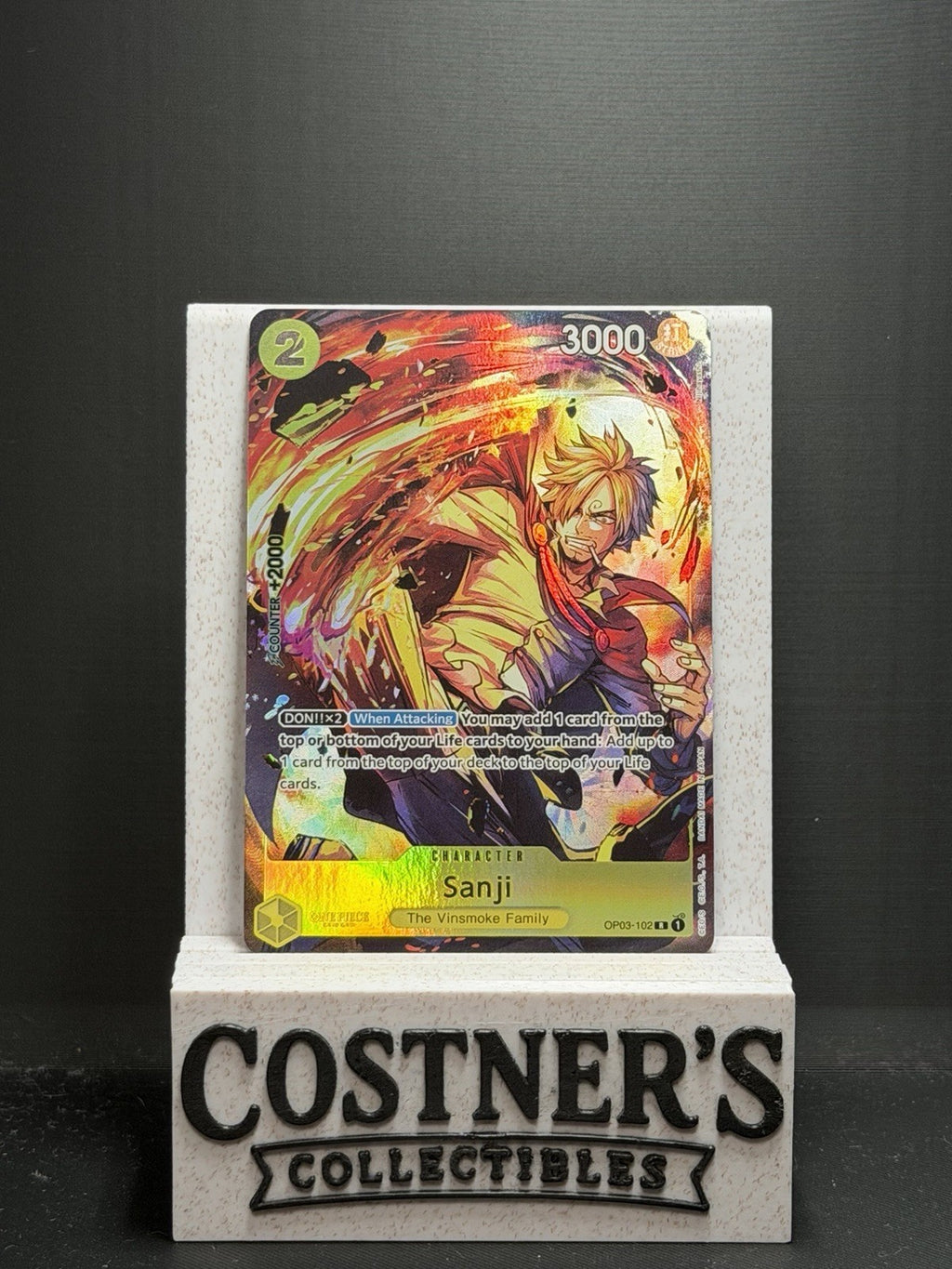 Sanji (Premium Card Collection BANDAI CARD GAMES Fest. 23-24 Ed) OP03-102 ENG
