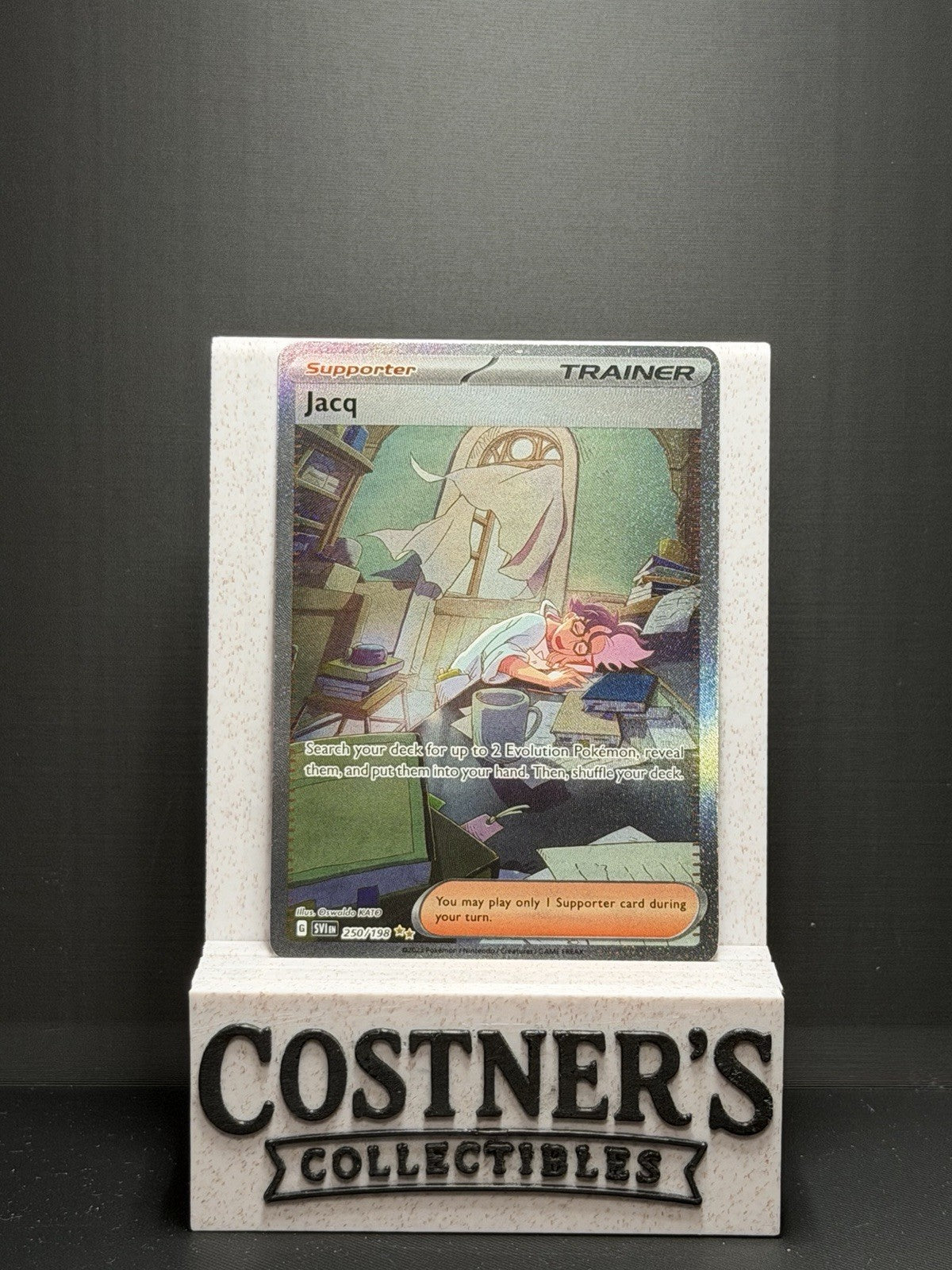Jacq 250/198 SIR Pokémon SV01: Scarlet & Violet Base Set Holo
