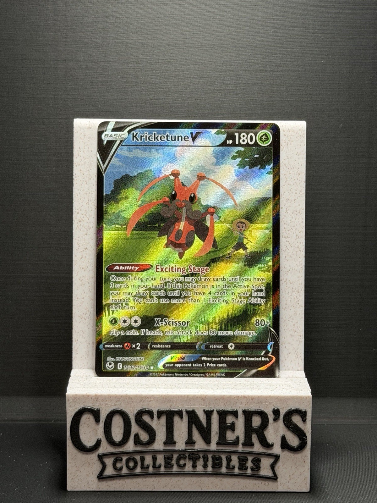 Kricketune V TG12/TG30 Pokemon Swsh12: Sword & Shield - Silver Tempest Trainer