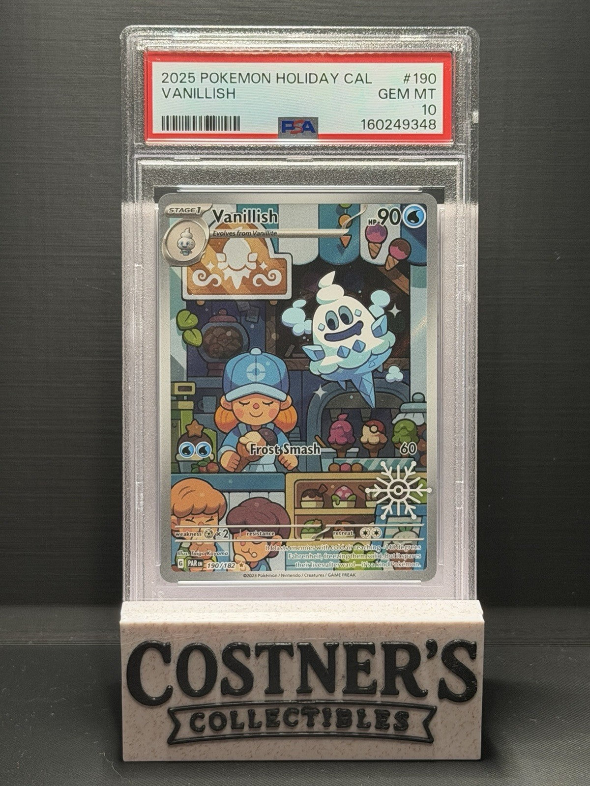 PSA 10 Vanillish - (Holiday Calendar) 190/182 Pokémon Miscellaneous Promo