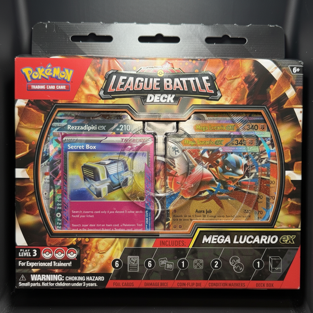 Pokemon Mega Lucario ex League Battle Deck Sealed