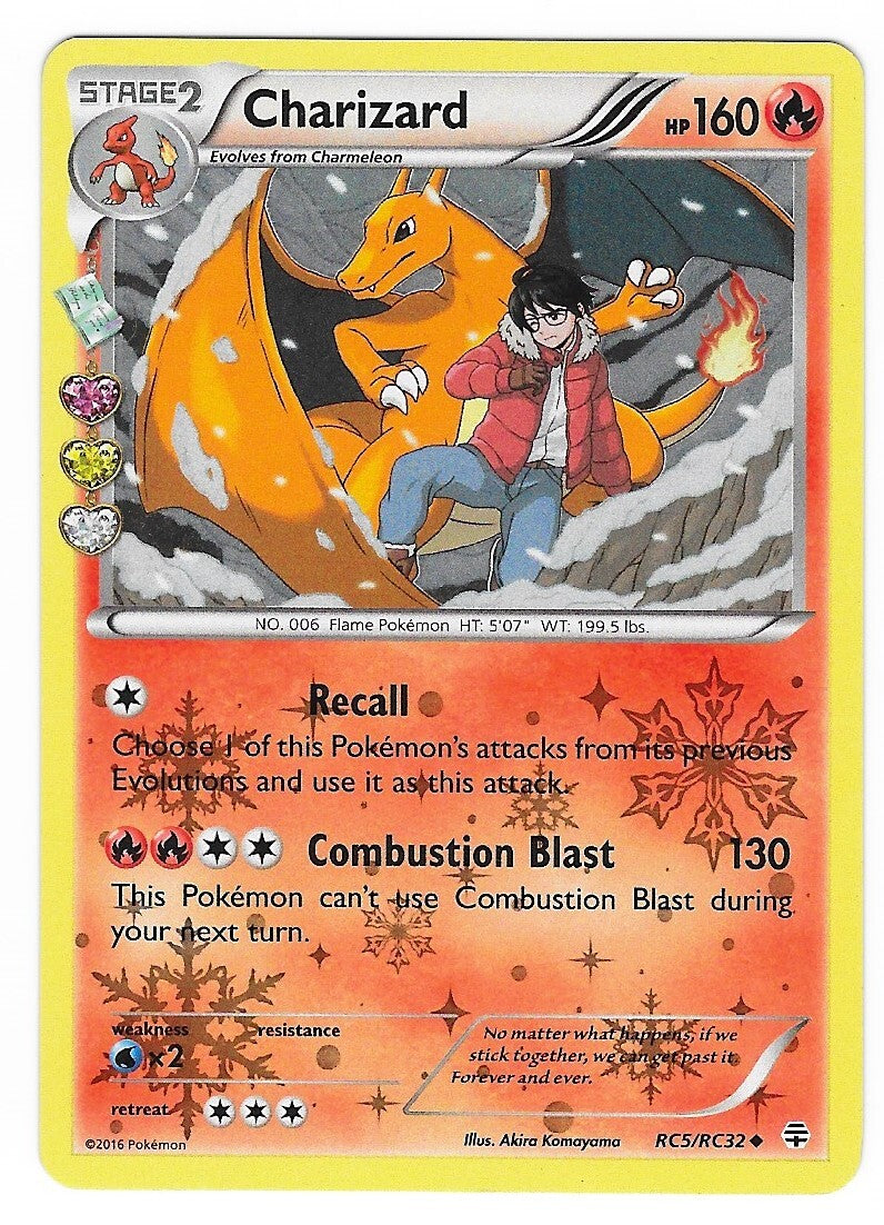 Charizard RC5/RC32 Pokemon Generations: Radiant Collection Holo MP-
